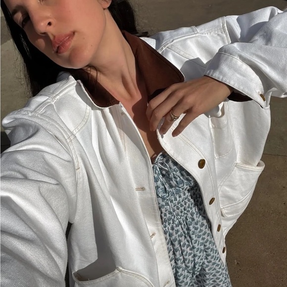 NWOT Doen Pascual Jacket in Salt - Picture 3 of 9